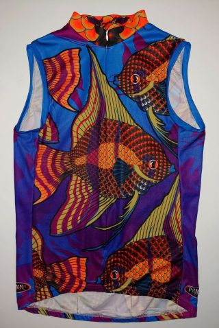 Primal Wear Fish Womens Cycling Jersey M Sleeveless A Must Have Rare Ships Fast