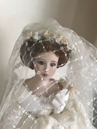 Seymour Mann Porcelain 16 " Bride Doll
