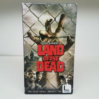 Land Of The Dead Vhs - George A Romero 
