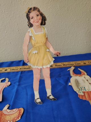 Vintage 1930 Dionne Quintuplets Paper Dolls With Clothes And Accessories