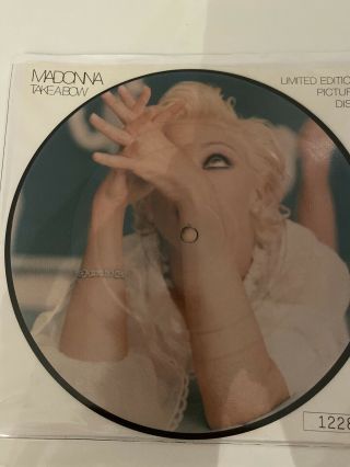 Madonna Take A Bow Picture Disc Rare Limited Edition