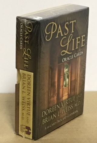 Past Life Oracle Cards Factory Doreen Virtue Brian Weiss Oop Rare Find