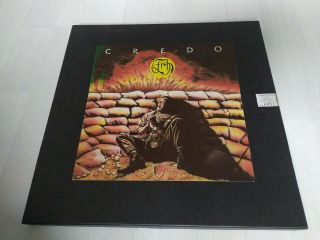 Fish Credo 12 " Single And Poster Limited Numbered 6851 Rare Marillion