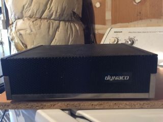 Dynaco Stereo 120a Stereo Amplifier And Vintage Rare