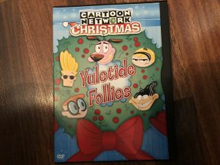 Cartoon Network Christmas Yuletide Follies (2004) Dvd Rare