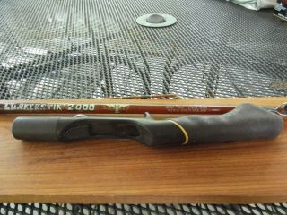 Vintage 70,  s Fenwick Lunkerstik 2000 Fishing Rod Pistol Grip From Model 2057 2