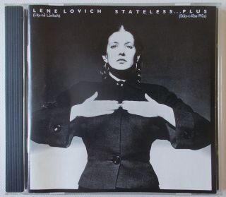 Lene Lovich Stateless.  Plus Cd Album Oval /rhino 17 Tracks 1991 Album Rare