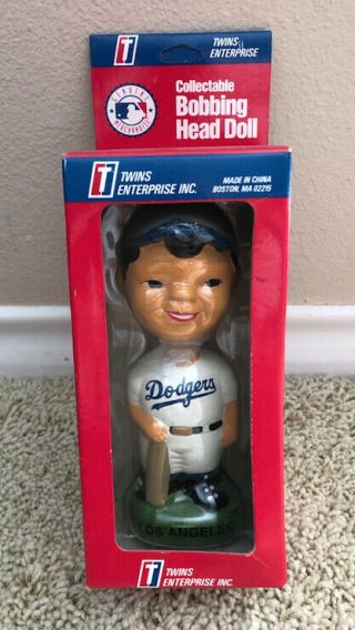 Los Angeles Dodgers Twins Enterprise Bobble Head (very Rare, )