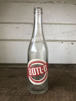 Antique Bottle Soda Botl O Dublin Georgia Acl