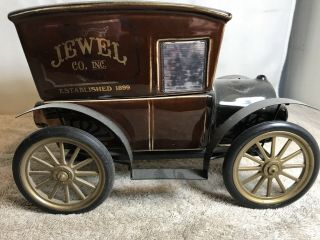 Jim Beam Antique Car Decanter,  Jewel Co.  Inc.  Delivery Truck Empty