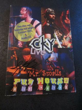 Cky ‎live At Mr.  Smalls Funhouse Camp Kill Yourself Dvd Set Rare Htf Signed