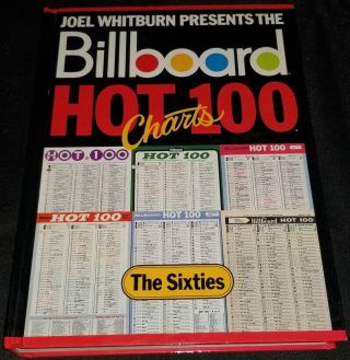 Billboard Hot 100 Charts: The Sixties,  Whitburn 1995 Hardback Vg,  Rare