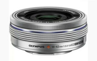 Olympus M.  Zuiko 14 - 42mm F3.  5 - 5.  6 Digital Ez Lens Silver - Rarely
