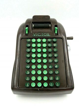 Vintage Victor Adding Machine Bakelite Keys 1262 - 788