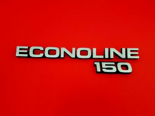 1983 - 1991 Ford Econoline 150 Side Fender Emblem Badge Logo Symbol Sign Oem 1993