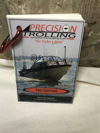 Precision Trolling “the Troller’s Bible” Pro Edition - Rare Isbn 0 - 9663017 - 2 - 2