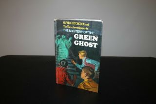 Alfred Hitchcock The Mystery Of The Green Ghost Hardcover 1965 Rare