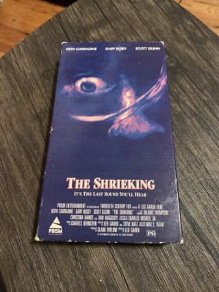The Shrieking (a/k/a Hex,  1973 Prism) Rare Cult Horror Vhs