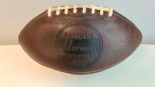 RARE RED WING SHOES ADVERTISING HORWEEN LEATHER FOOTBALL VINTAGE 3