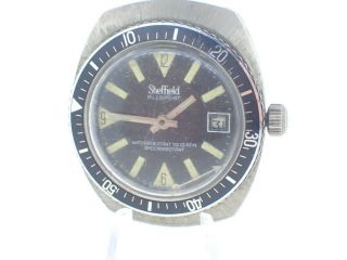 Vintage Sheffield All Sport 1 Jewel Divers Wind Men 