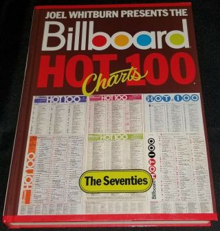 Billboard Hot 100 Charts: The Seventies,  Whitburn 1995 Hardback Vg,  Rare