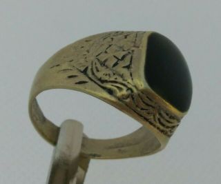 Ancient Antique Roman Legionary Ring Metal Artifact Authentic Rare Type