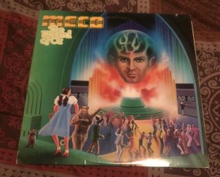 Meco The Wizard Of Oz Lp Vg,  Mnlp 8009 Vinyl 1978 Usa Record Rare Yellow Record
