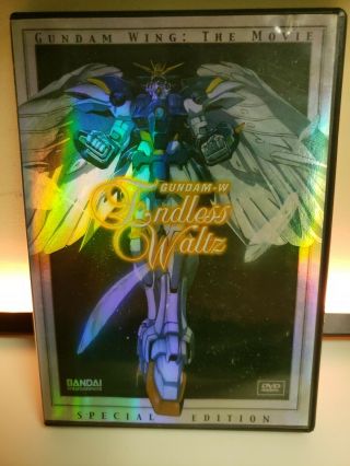 Gundam Wing: The Movie - Endless Waltz (dvd,  Special Edition) Rare Oop
