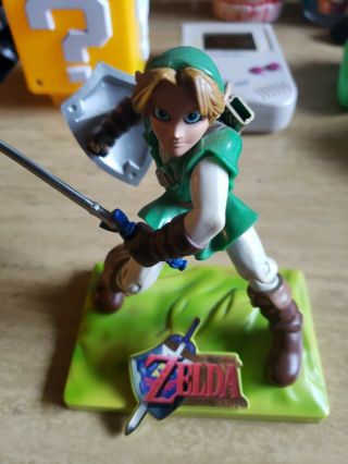 Rare Nintendo Power Joyride Link Zelda Ocarina Of Time Figure