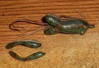 Early Tempter Bait Co.  Tempter Frog/very Rare Lure