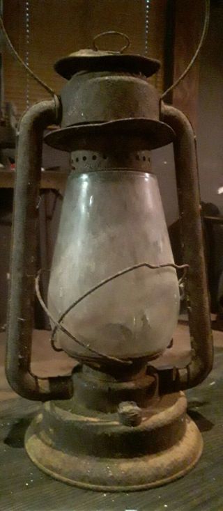 Antique Simmoms And Liberty Lantern