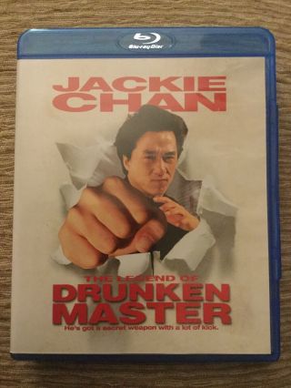 The Legend Of Drunken Master (blu - Ray Disc,  2009) Rare,  Oop