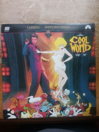 Cool World Laserdisc Ld Widescreen Format Very Rare