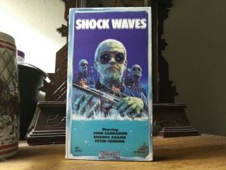 Shock Waves Vhs Starmaker Ep Mode Horror Sci - Fi Nazi Zombies John Carradine Rare