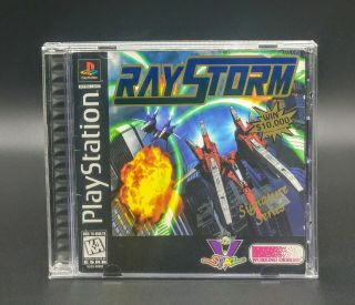 Raystorm Playstation 1 Ps1 Ps2 Ps3 Complete Rare