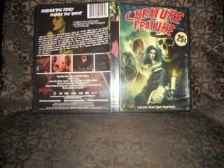 Creature Feature (dvd,  2016) Rare Horror Anthology Brain Damage Films