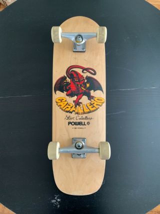 Powell Peralta Steve Caballero Skateboard Complete Natural Rare