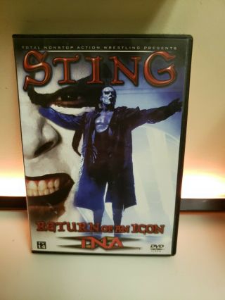 Tna Wrestling - Sting: Return Of An Icon (dvd,  2006) Rare Wwe Wwf Wcw Impact