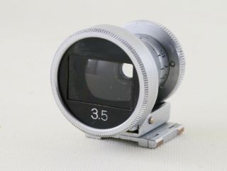 Rare Nikon Nippon Kogaku Rangefinder 3.  5cm 35mm Viewfinder " Exc,  " From Jp 1