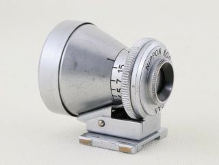 RARE Nikon Nippon kogaku Rangefinder 3.  5cm 35mm viewFinder 
