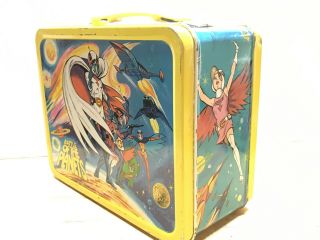 Vintage 1979 Battle of the Planets Metal Lunchbox and Thermos Rare KC 2