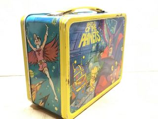Vintage 1979 Battle of the Planets Metal Lunchbox and Thermos Rare KC 3