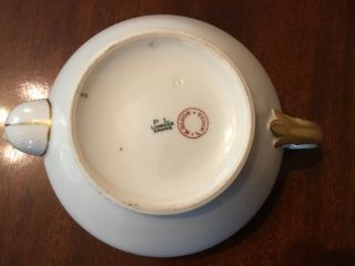 Antique Limoges Teapot,  Gold/Roses,  M.  Redon,  Stunning 3