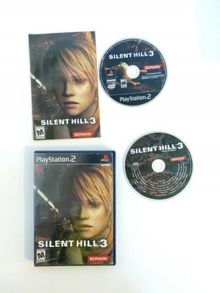 Silent Hill 3 (sony Playstation 2,  Ps2,  2003) - Cib Soundtrack Rare