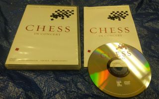 Chess In Concert: Live From Royal Albert Hall (dvd,  2009) Rare Region