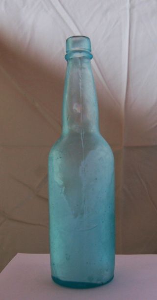 Antique Glass Bottle Fhgw 7 (frederick Heinz Glass) 13