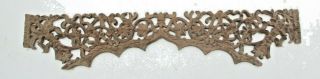 Rare 43 " Hand Carved Gothic French Chateau Style Bracket Wood Sculpture