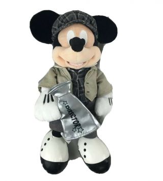 Rare Disney 16” Director Mickey Mouse Plush Walt Disney Studios Wdw Store Magic