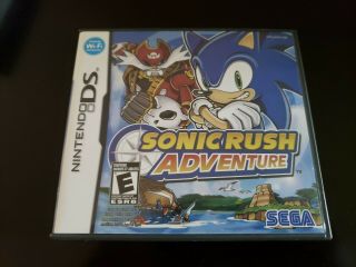 Sonic Rush Adventure (nintendo Ds,  2007) - Complete,  Rare