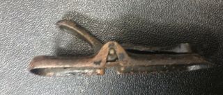 OLD/ANTIQUE 1880 PHILADELPHIA NOVELTY MFG CO.  CAST IRON PAPER STAPLE Loc A68 3